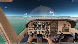 Butter landing a cessna 172 in GEOFS