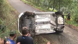 Difficult Corner Rally Princesa de Asturias 2023  | Many Crashes & Show | CMSVideo