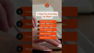 5 Tips For Growing On Blurt  #blockchain #newmusic #blockchainrewards