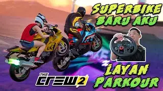 BELI SUPERBIKE UNTUK LAYAN PARKOUR! - The Crew 2 (Bahasa Malaysia)
