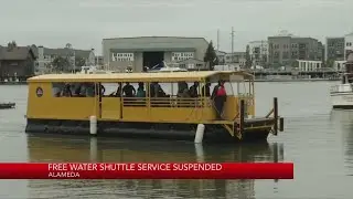 Oakland Alameda Water Shuttle suspended after damage discovered on opening day