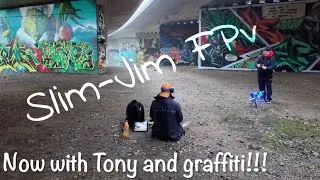 fpv freestyle vs graffiti - ghost - Dance macabre