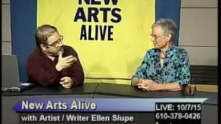 Artist and writer Ellen Slupe talks about her work 10-7-15