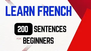 Learn 200 Useful French Sentences Based on Common Patterns  #LearnFrench