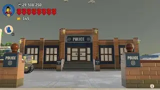 LEGO Worlds - The old LEGO Police Station in my beautiful LEGO City