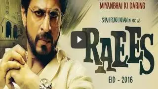 Raees official trailer 2016
