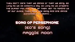 Song of Persephone - Reaping Song - Eo's Song - Red Rising Cover