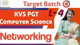 Transmission Media, Networking L-4| KVS PGT COMPUTER SCIENCE| Target Batch| Nitasha Chaturvedi
