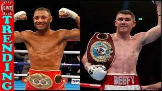 LIAM SMITH BEATS KELL BROOK TO 154 WBO TITLE! FRANK WARREN VS EDDIE HEARN