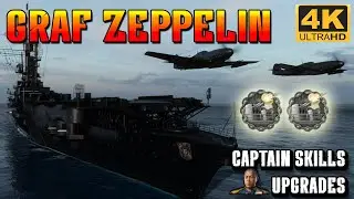 Graf Zeppelin: Double secondary kills - World of Warships