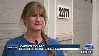 Errant golf balls taking toll on homes in Saddle Rock Golf Club, golfers skipping out on damages