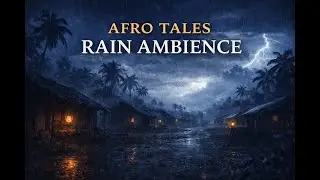 The Afro Tales Rain Ambience | African Rain & Thunder Sounds for Sleep, Prayer & Deep Focus
