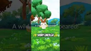Catching Shiny Emolga in Pokemon Go #pokemongo