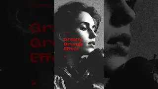 How to Create Grainy Grunge Effect In Photoshop tutorial #photoshop #effect #grainy #grunge #design