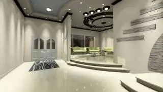 تصميم  داخلي فيلا بمساحة 600 مترمربع - Interior design villa - 600 sqm- lumion