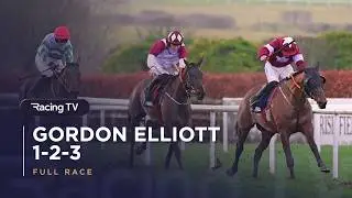 Staffordshire Knot leads home Gordon Elliott 1-2-3 in Boyne Hurdle | Full Race | 2026 | Racing TV