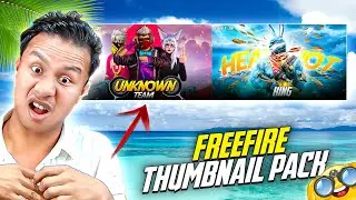 Free Fire new 2023 thumbnail pack || free 2use | High quality thumbnail pack || XPoint Gamer