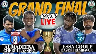 🔴LIVE🔴കൂരാട് ഫൈനൽ🔥AL MADEENA CHERPULASSERY🔥VS🔥ESSA GROUP BASE PERUMBAVUR🔥KOORAD LIVE
