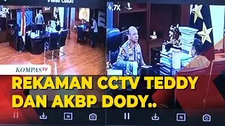 Rekaman CCTV Teddy Minahasa dan AKBP Dody 19 September 2022 Diputar di Persidangan