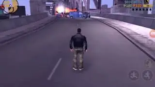 GTA 3 car exploring rampage in Liberty City