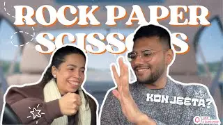 Stone paper scissors with a twist😆 | Couple Games 