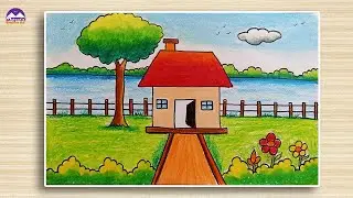 My dream home | easy drawing for kids