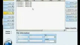 Shared Files Screen