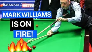 Марк Уильямс выиграл седьмой фрейм подряд с брейком в 121 очко | Eurosport Snooker
