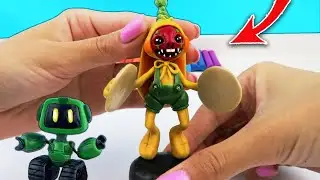 Origin of BUNZO.exe and Boogie Bot! Bunzo Bunny Poppy Playtime with Clay | Clay Kamilla Tutorial