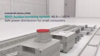 SIVACON 8PS &ndash; BD01 system: Safe power distribution for small consumers