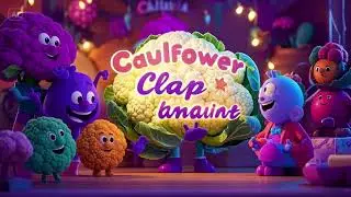 🌸 Cauliflower Clap Along 👏 | Funky Beats & Clap-Tastic Vibes 🎶