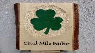 Carving An Irish Welcome For April Wilkerson