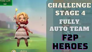 Lords mobile  - Witch doll limited challenge stage 4 | dark disaster stage 4 fully auto