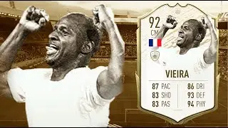 FIFA 20: PATRICK VIEIRA 92 PRIME ICON MOMENT PLAYER REVIEW I FIFA 20 ULTIMATE TEAM