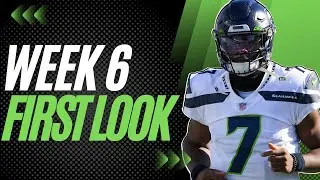 DRAFTKINGS NFL WEEK 6 FIRST LOOK | NFL DFS PICKS  | 2022 FANTASY FOOTBALL