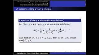 Charles Bertucci -- A PDE point of view on some questions about random matrices