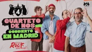 Cuarteto De Nos, concierto en Madrid #rock #madrid #uruguay #cuartetodenos #españa #concierto