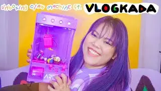 Unboxing Typo Mini Claw Machine Arcade with Vlogkada! Crane Game Review