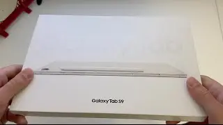Распаковка Samsung Galaxy Tab S9, первая загрузка и игровой тест &mdash; 2024