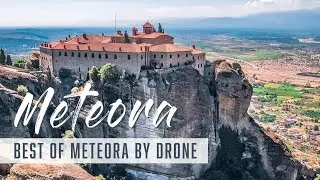 Meteora by Drone ~ Greece #PoppUpTheWorld