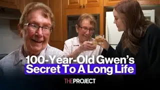 100-Year-Old Gwen’s Secret To A Long Life (Bottoms Up!)