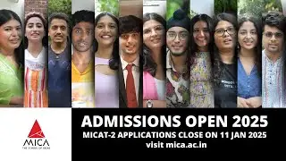 #MICA Admissions Open 2025 | PGDM-C/PGDM and CCC | #micat2 #admissionsopen