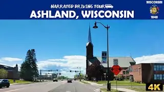 🌊 Ashland, Wisconsin 🚘 4K Drive
