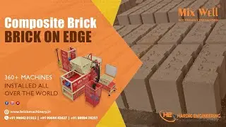 #BrickOnEdge #CompositeBrick #FlyAshBrick#BrickMakingMachine #ConstructionInnovation