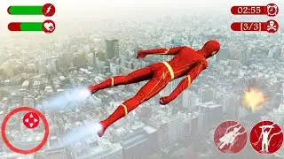 Incredible Super Speed Rescue Survival Flying Hero Games - Android GamePlay HD