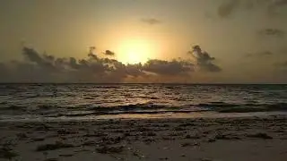 Salida del Sol en el Mar 🌅 #cuba #relax #sunrise #conocecuba