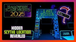 Hidden Scythes Guide &ndash; Lost Riches | Halloween Scare Nights 2025 Roblox