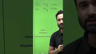 Legendary IITians Quick Shot Forbidden Energy GAP I Intrinsic Semiconductors #shorts #quickshots