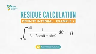 Residue Calculation (Definite Integrals) - Example 2 || Complex Analysis || MAT324