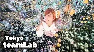 Inside teamLab Borderless Tokyo